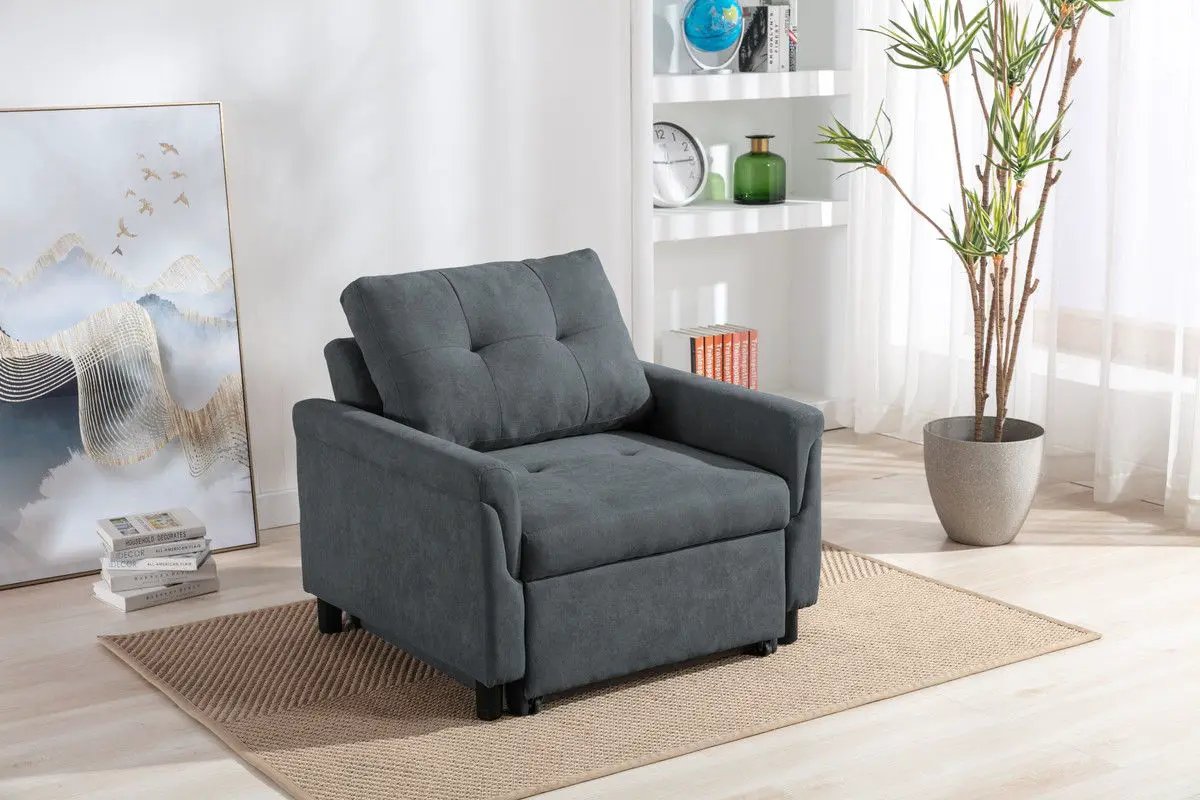 Hannah - Woven Convertible Armchair by Unique Piece Furniture