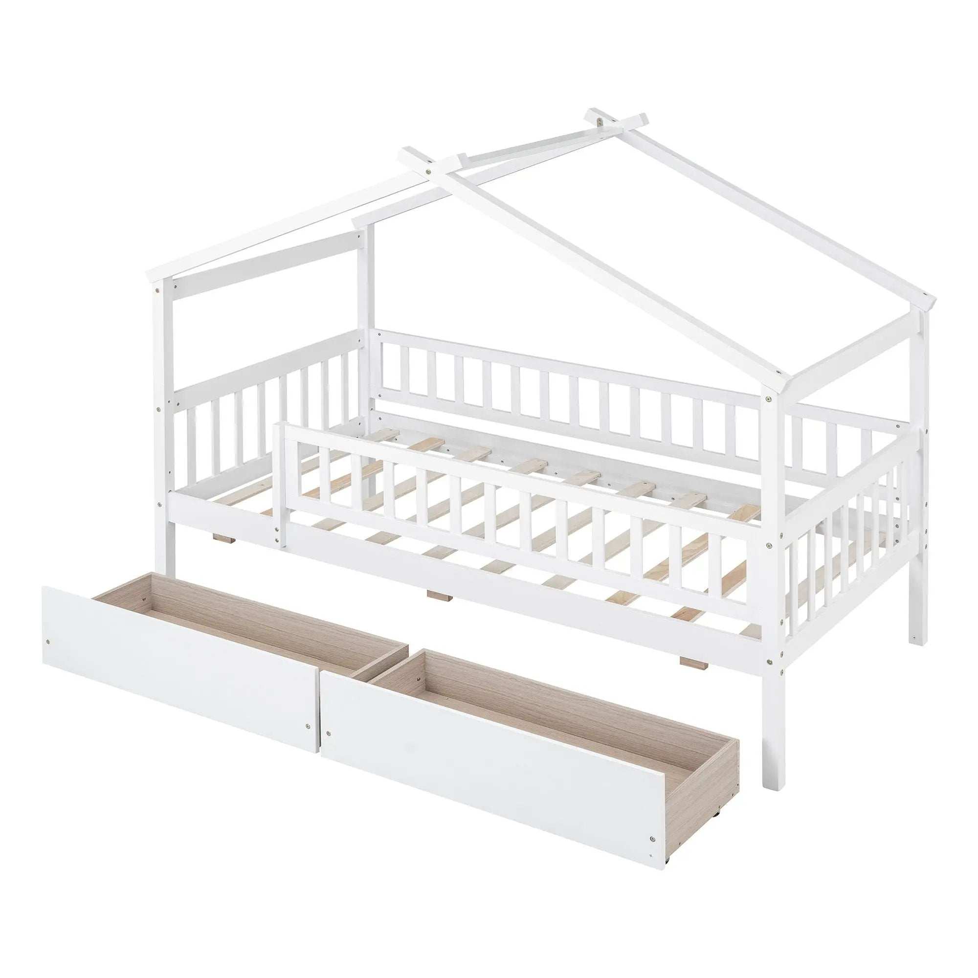 House Bed With 2 Drawers by HouseOfZazla