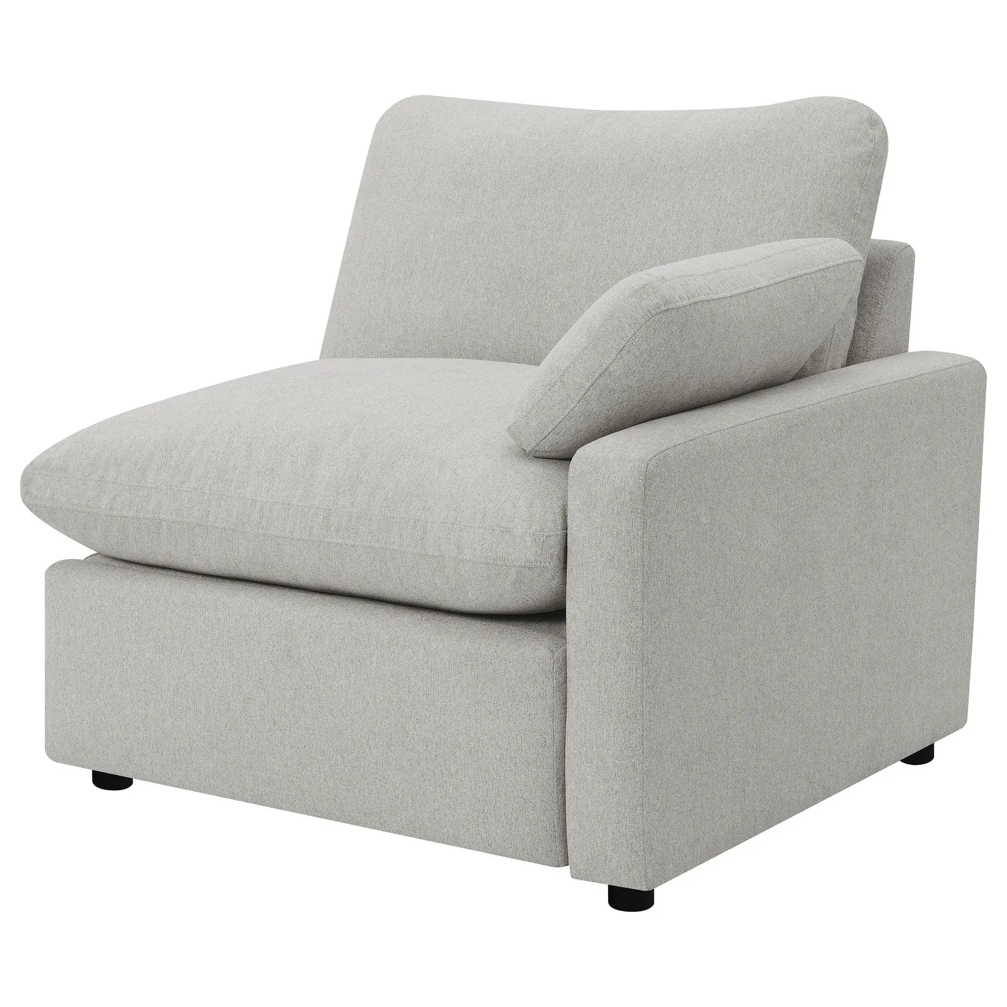 Collins Modular Power Loveseat Grey by Unique Piece Furniture