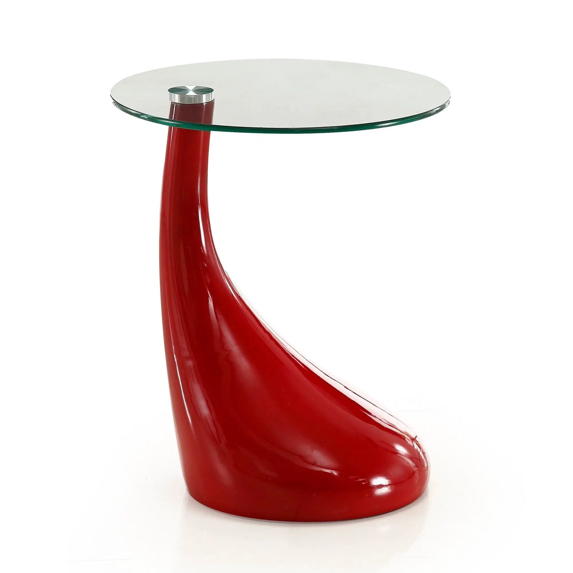 Lava - Accent Table With Curved Base by HouseOfZazla