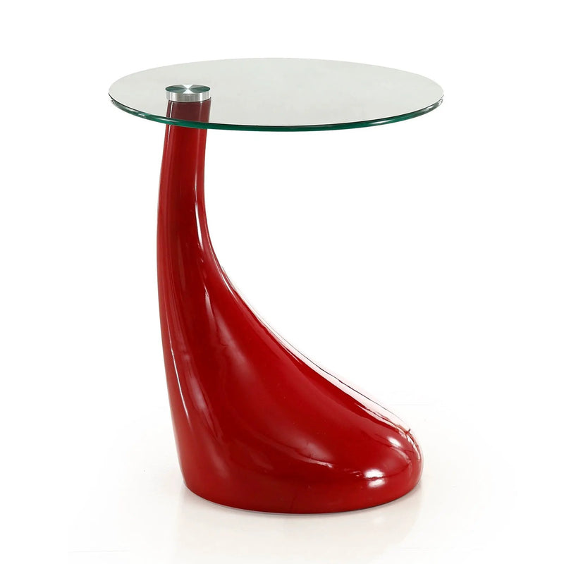 Lava - Accent Table With Curved Base by HouseOfZazla