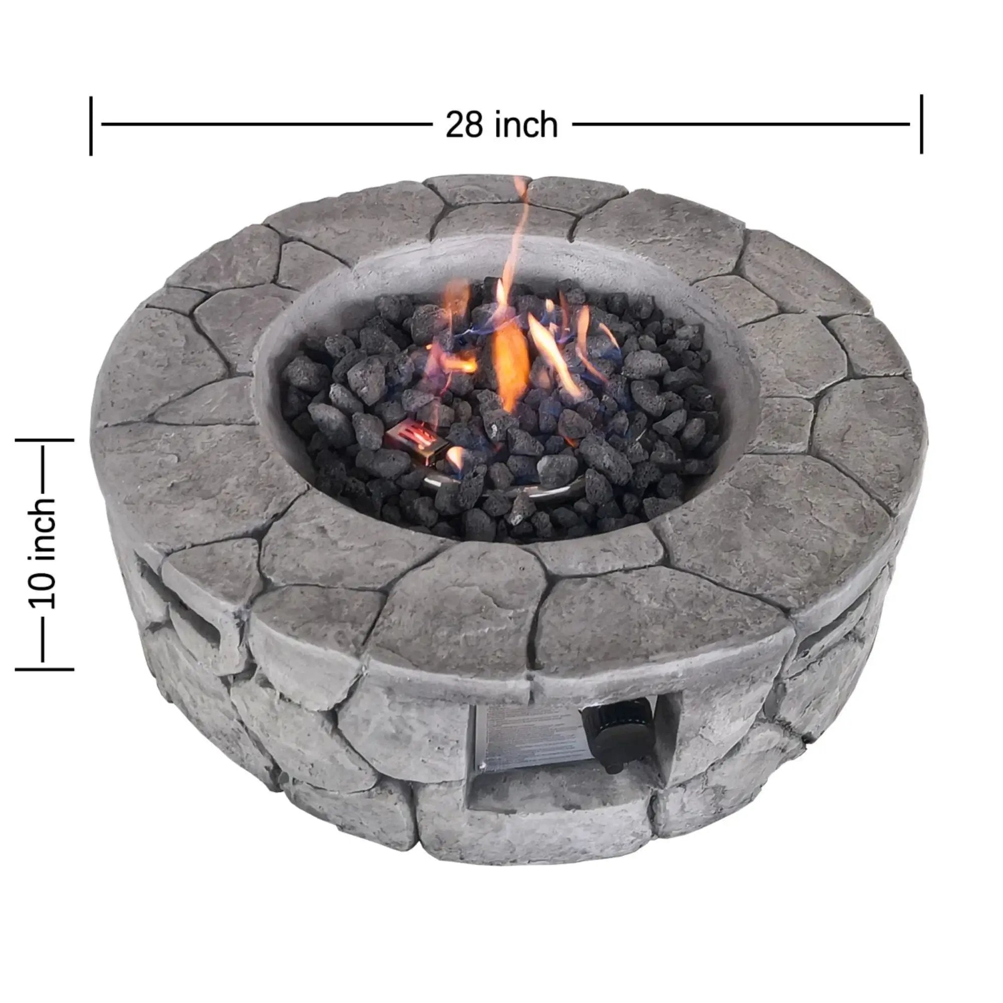 Reinforced - Outdoor Fire Pit Versatile Design by Unique Piece Furniture