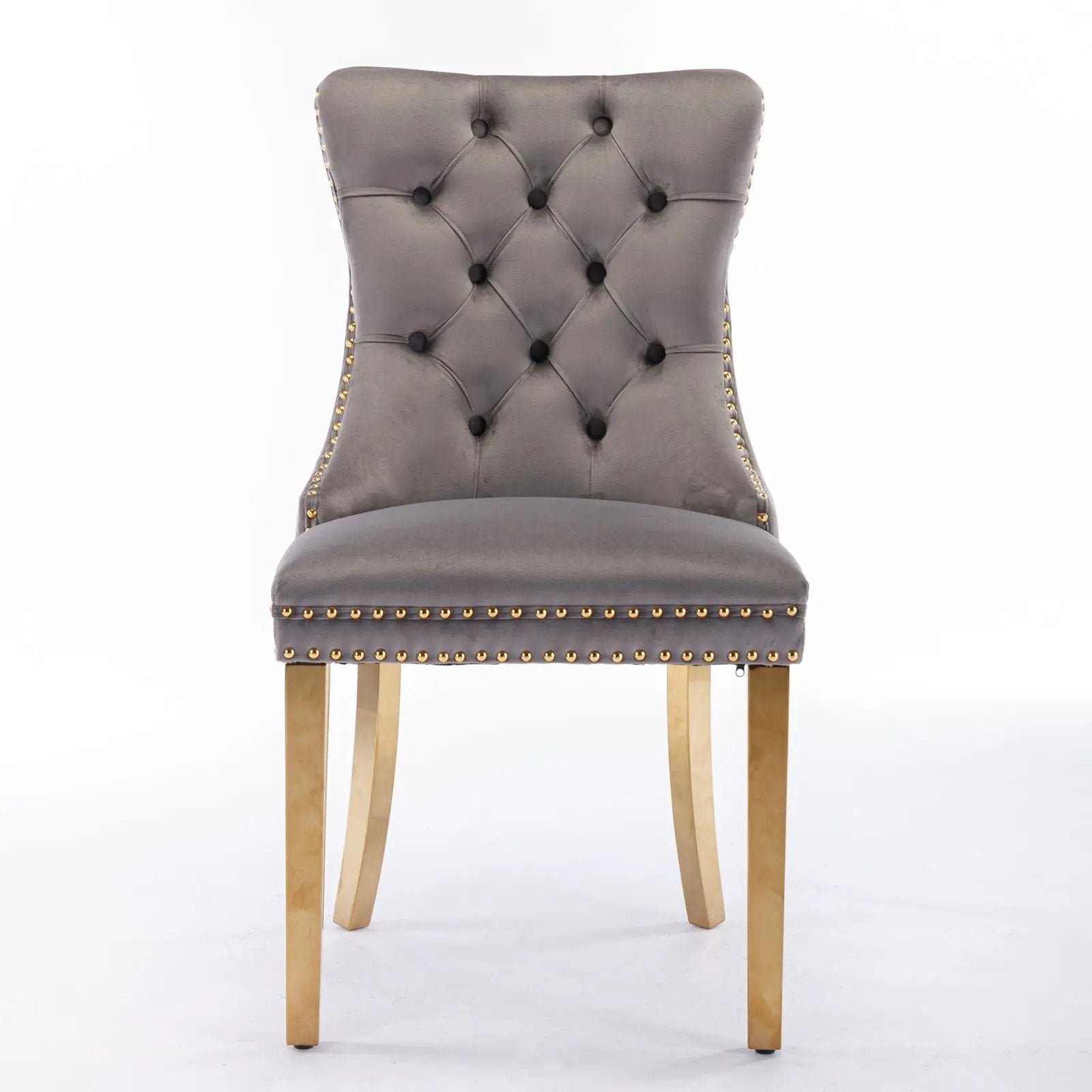 Nikki - Modern, High-End Tufted Dining Chair (Set of 2) by HouseOfZazla