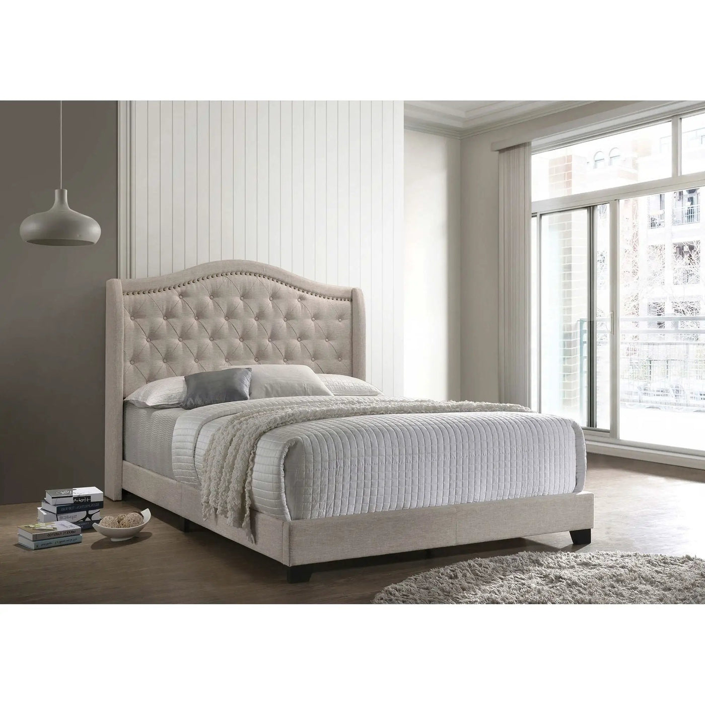 Copper - Wingback Bed by HouseOfZazla