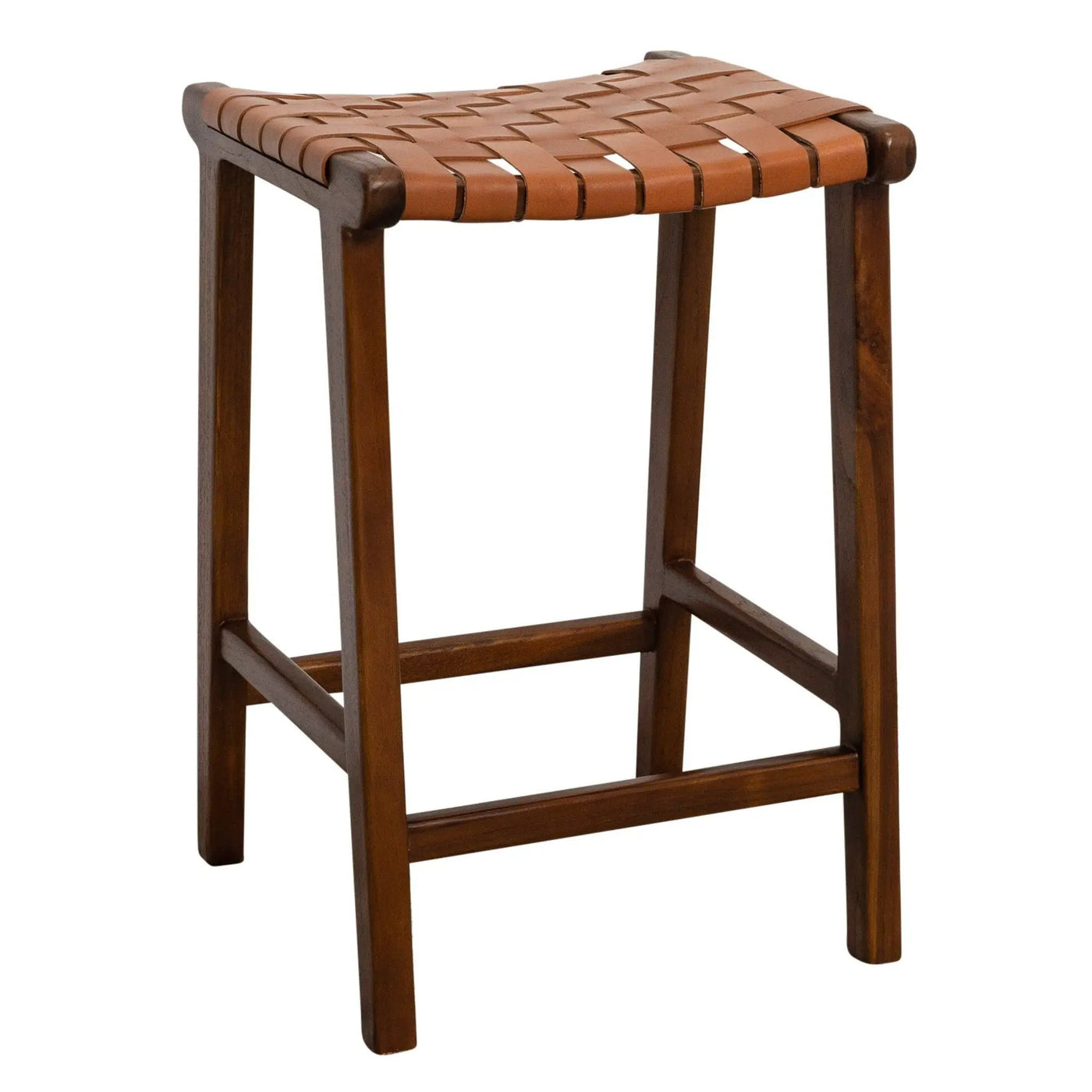James - Mid-Century Modern Genuine Counter Stool by Unique Piece Furniture