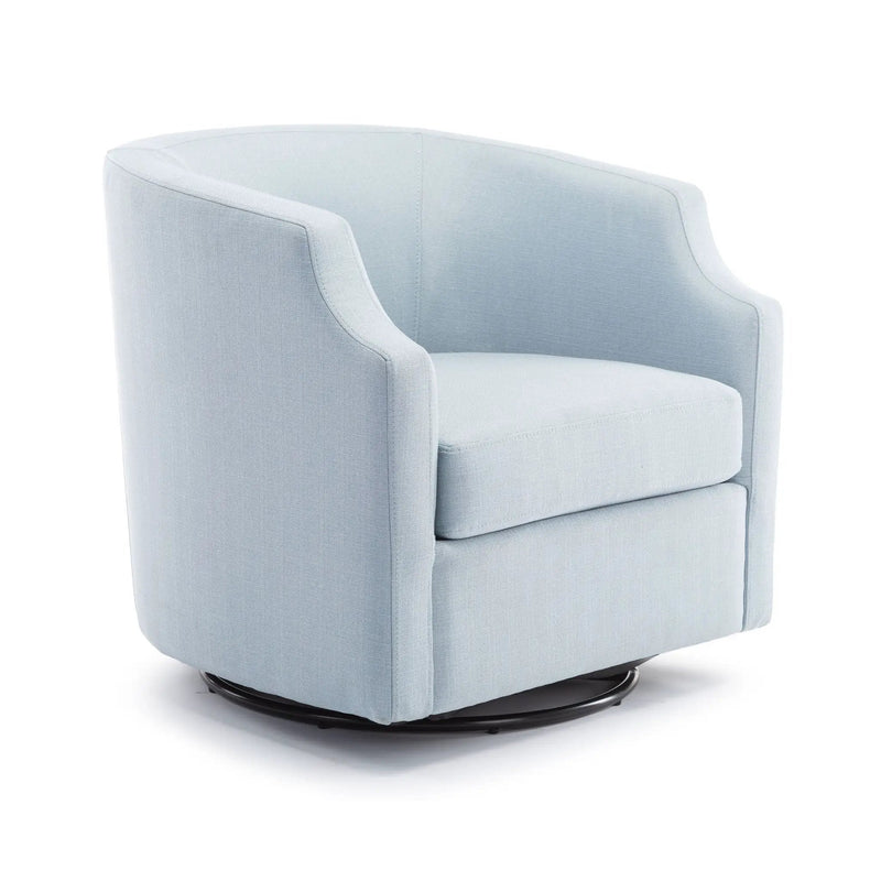 Isabelle - Swivel Glider Barrel Chair by HouseOfZazla