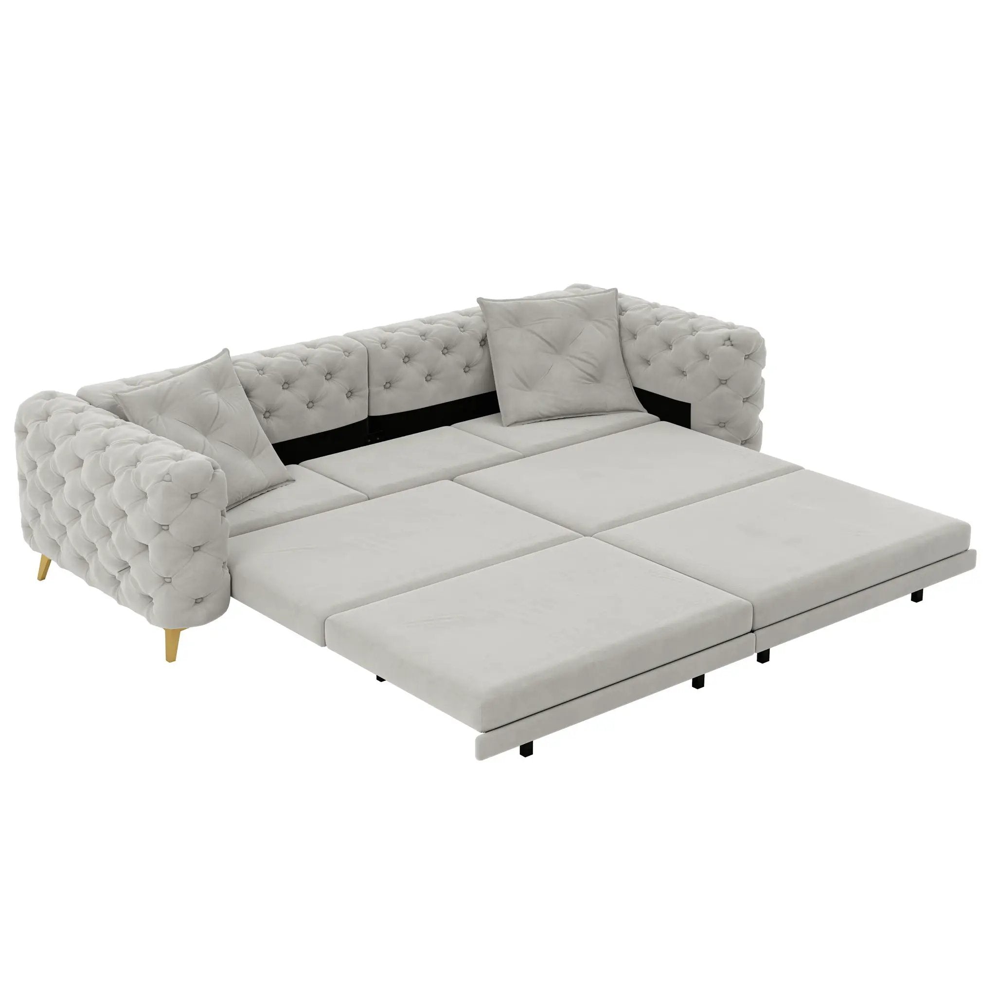 3-In-1 Convertible Sleeper Sofa by HouseOfZazla