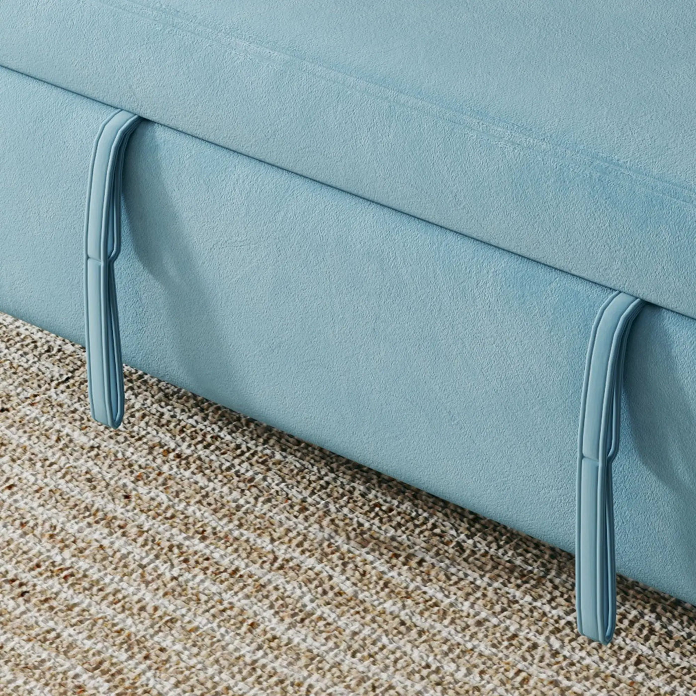 Sofa, Dual Purpose Lounge With Retractable Queen Size Bed by HouseOfZazla