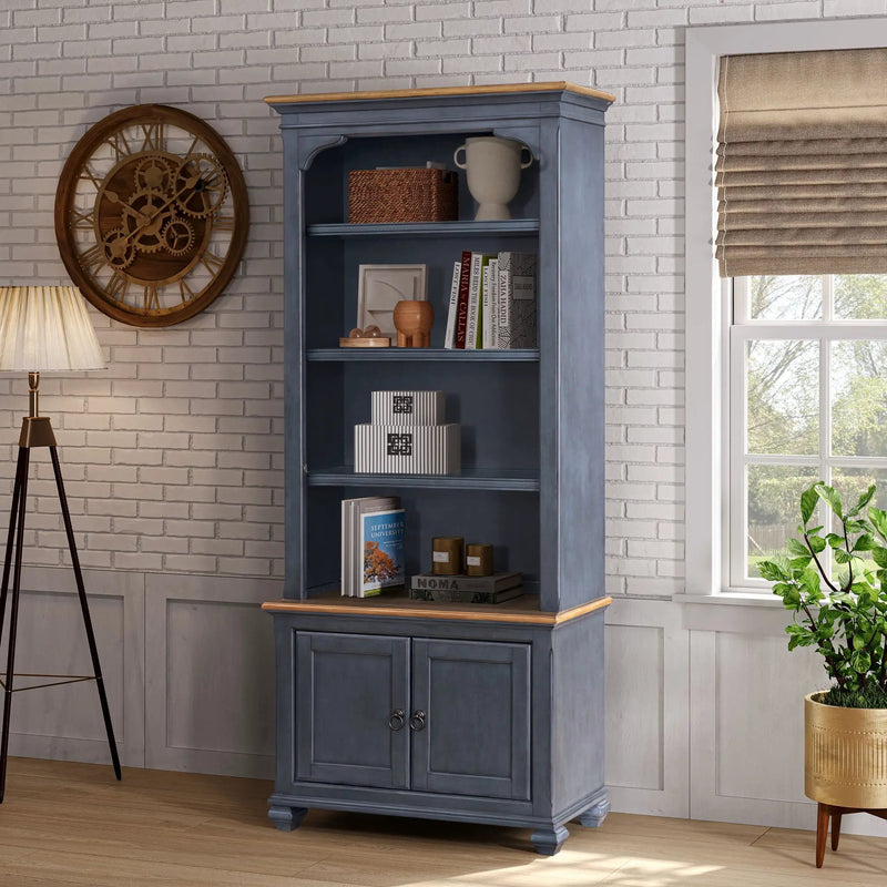 Universal Pier Bookcase - Blue by Unique Piece Furniture
