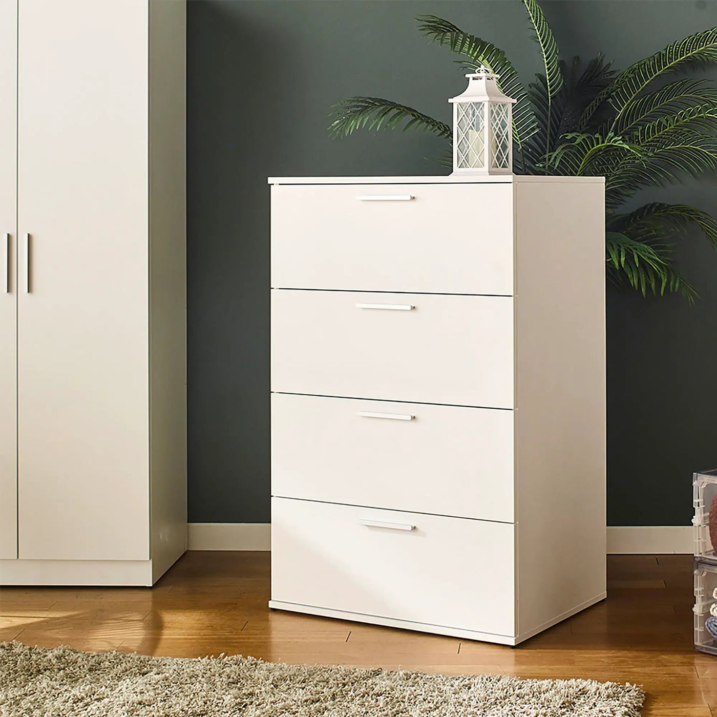 Oliver - Farmhouse Jumbo Chest With 4 Drawer Storage by HouseOfZazla