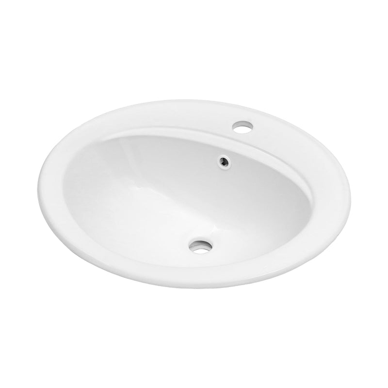 21.8 Inch Drop-In Bathroom Sink by HouseOfZazla