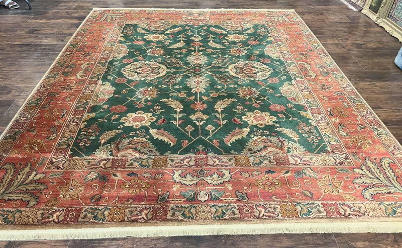 Karastan Rug 8.8 x 10 Samovar Teawash Agra #900-905, Vintage Wool Karastan Area Rug by Jewel Rugs