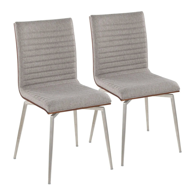 Mason - Contemporary Dining Chair (Set of 2) With Swivel by Unique Piece Furniture