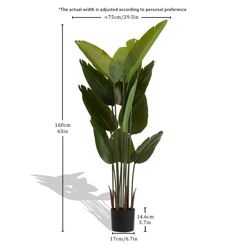 Artificial Plant For Indoor And Outdoor Decoration (Set of 2) by HouseOfZazla