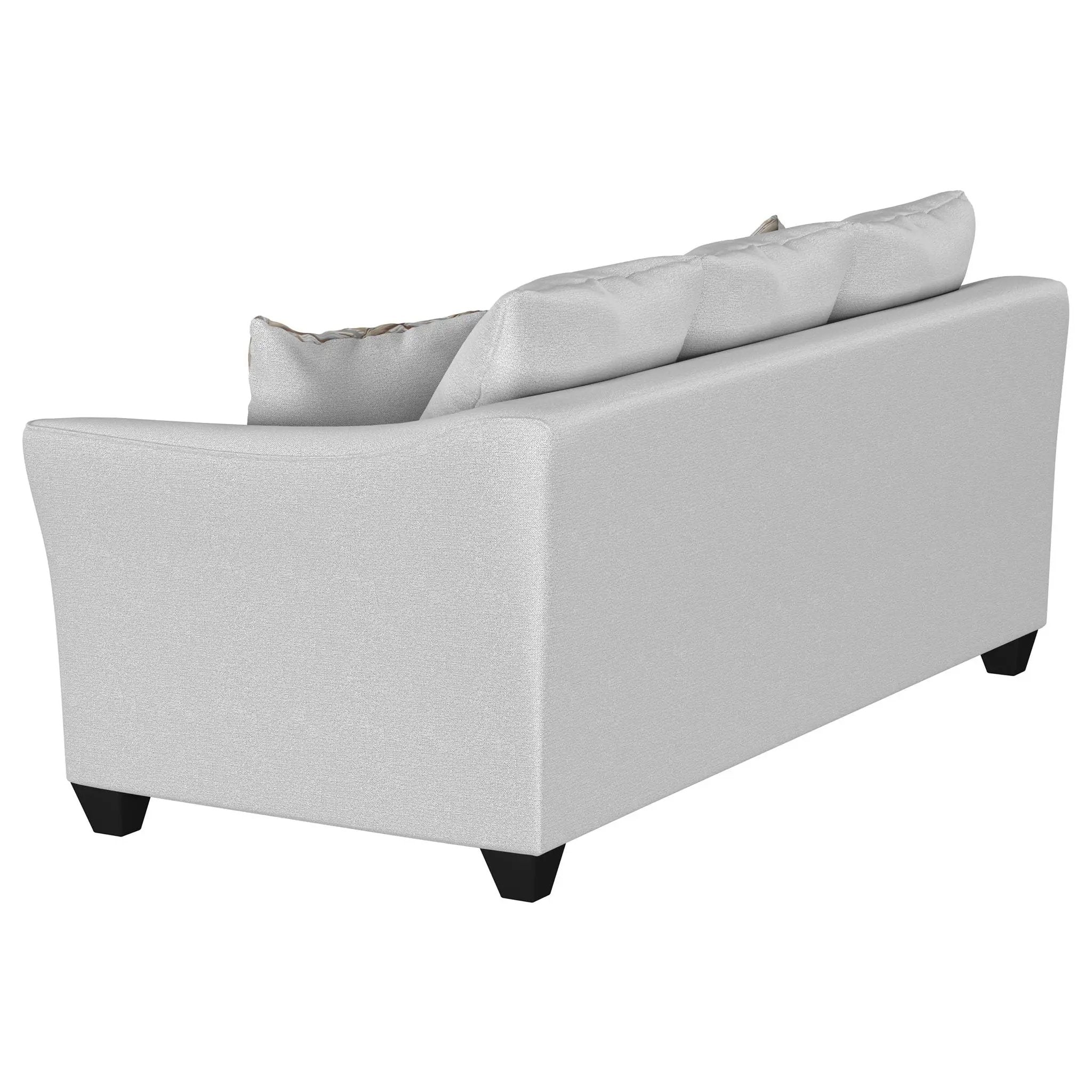 Salizar 2-piece Upholstered Flared Arm Sofa Set Sand by Unique Piece Furniture