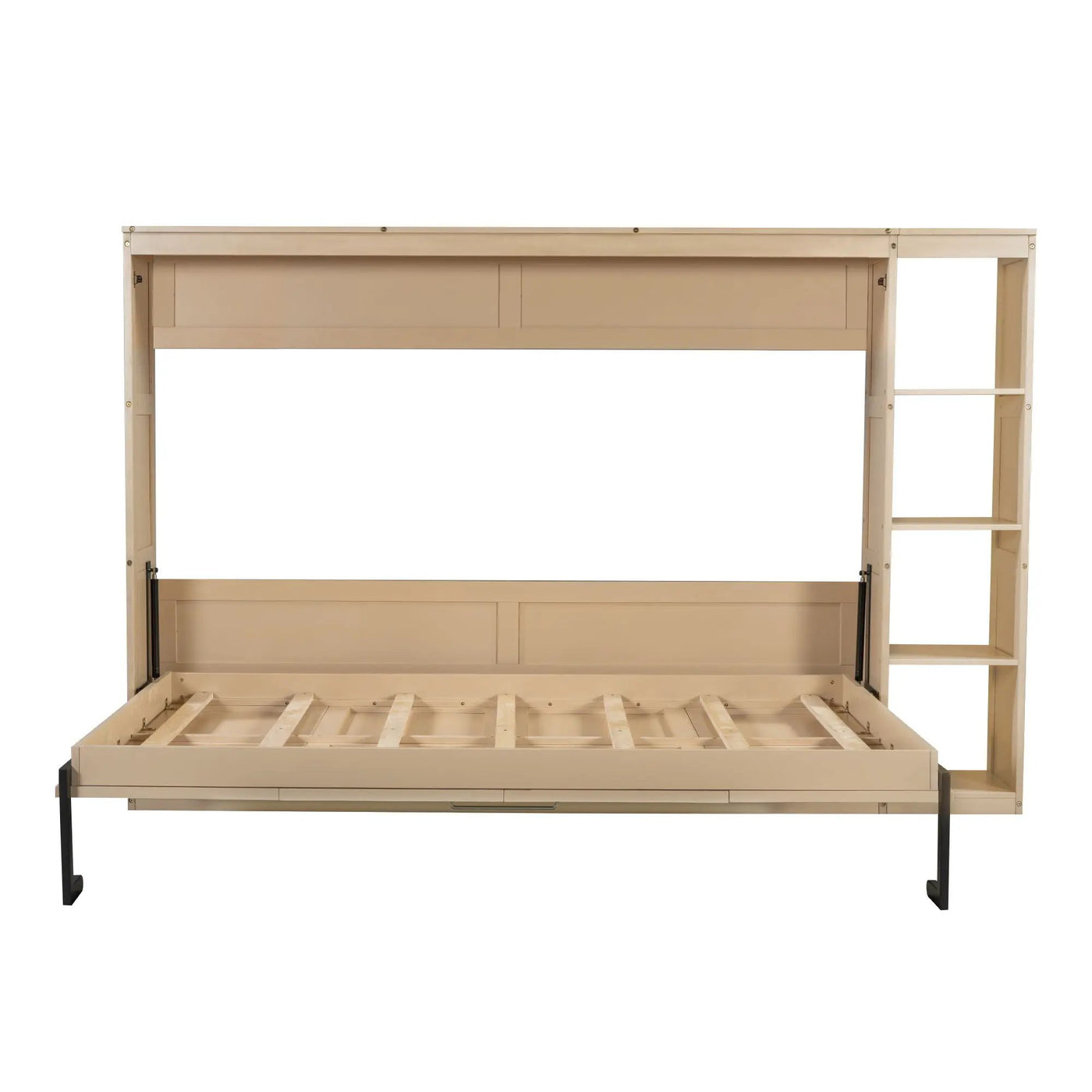 Murphy Bed With Bookshelf And Storage by HouseOfZazla