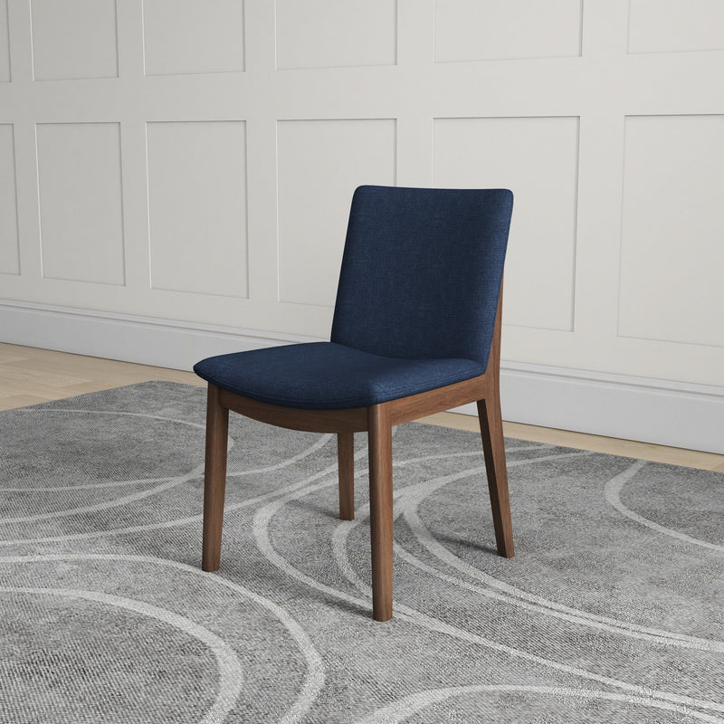Laura - Mid-Century Modern Solid Wood Dining Chair (Set of 2) by HouseOfZazla