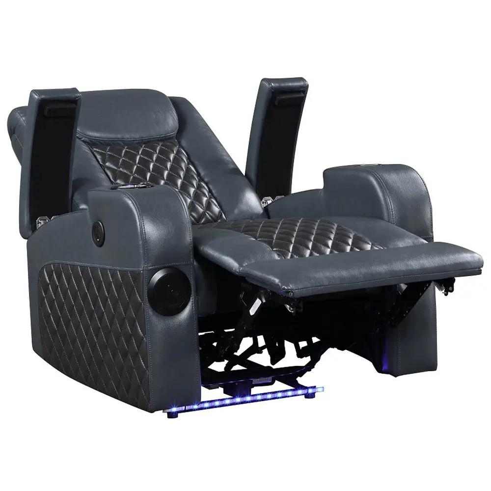 Alair - Power Motion Recliner With Bluetooth, Wireless Charger & Cupholder by Unique Piece Furniture