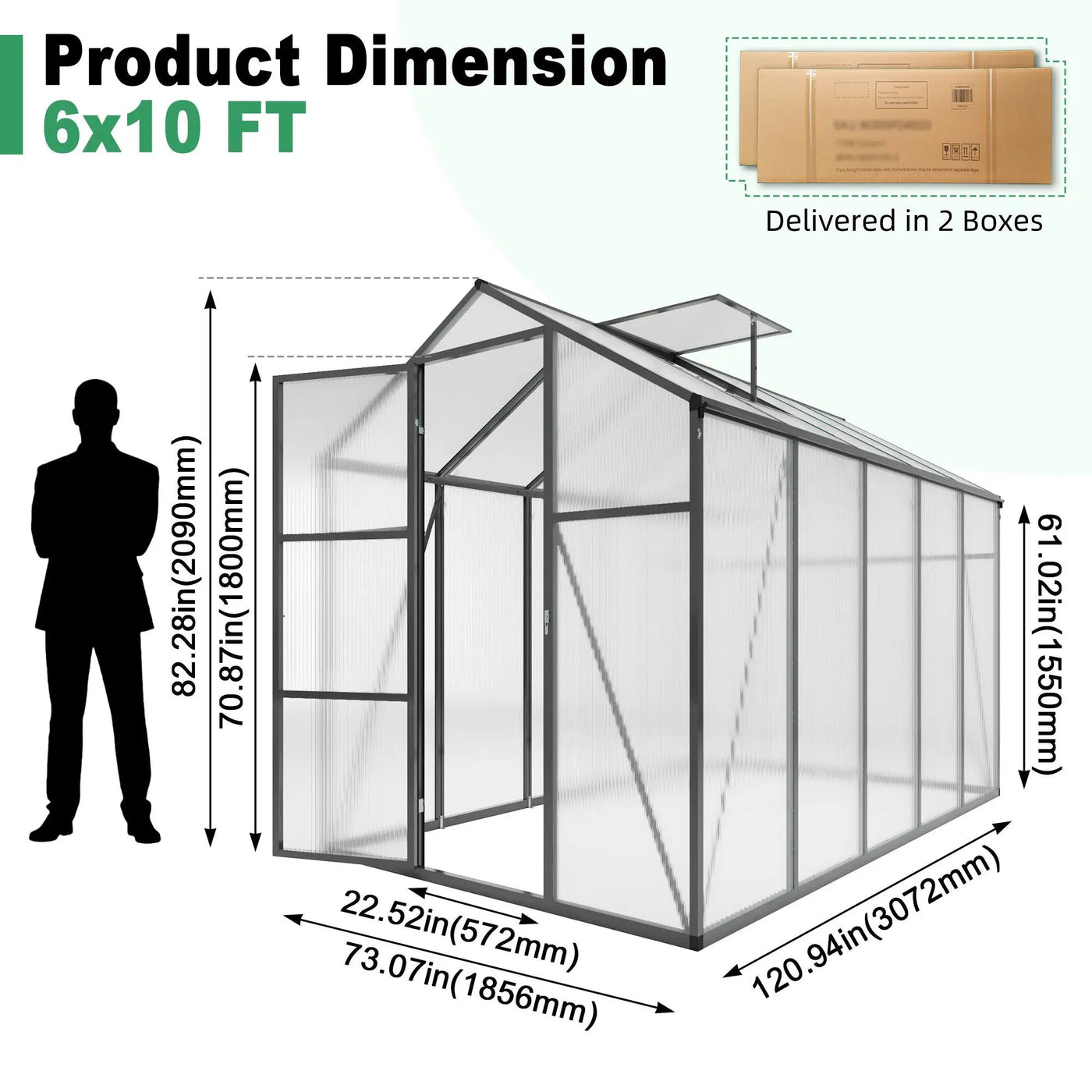 Gain Height Windproof house With Raised Base by HouseOfZazla