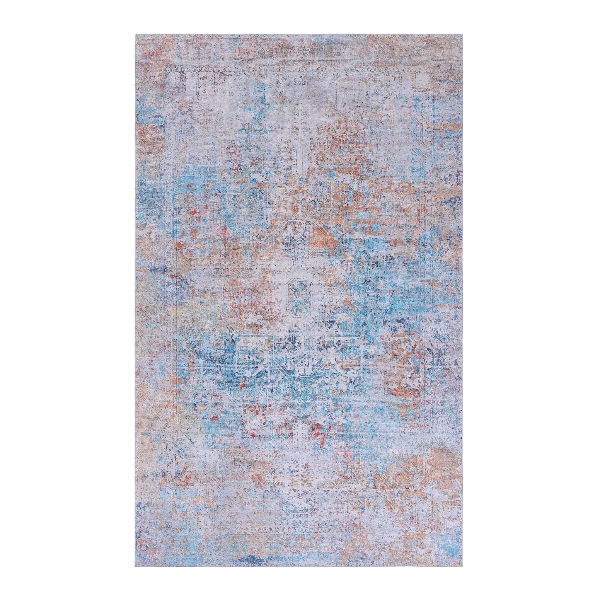 Maval - 6' X 9' Washable Area Rug - Yellow by Unique Piece Furniture