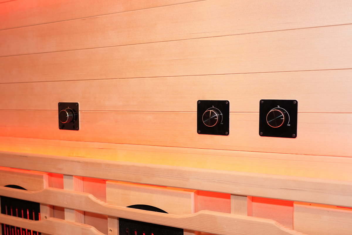 Blisspod I Venetian RED I All-In-One - Full Spectrum + Red Light Therapy I Indoor Premium Sauna I 3 Person, photo 20 of 21
