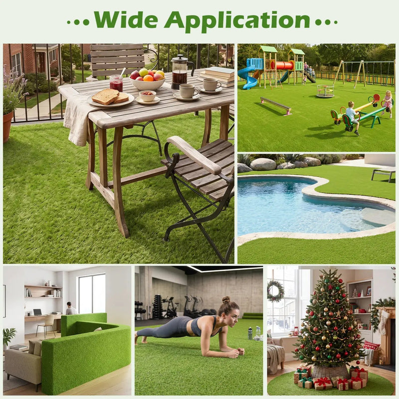 Artificial Turf Rug 15 x 7 Feet with 0.75 Inch Pile Height by DirectDeals