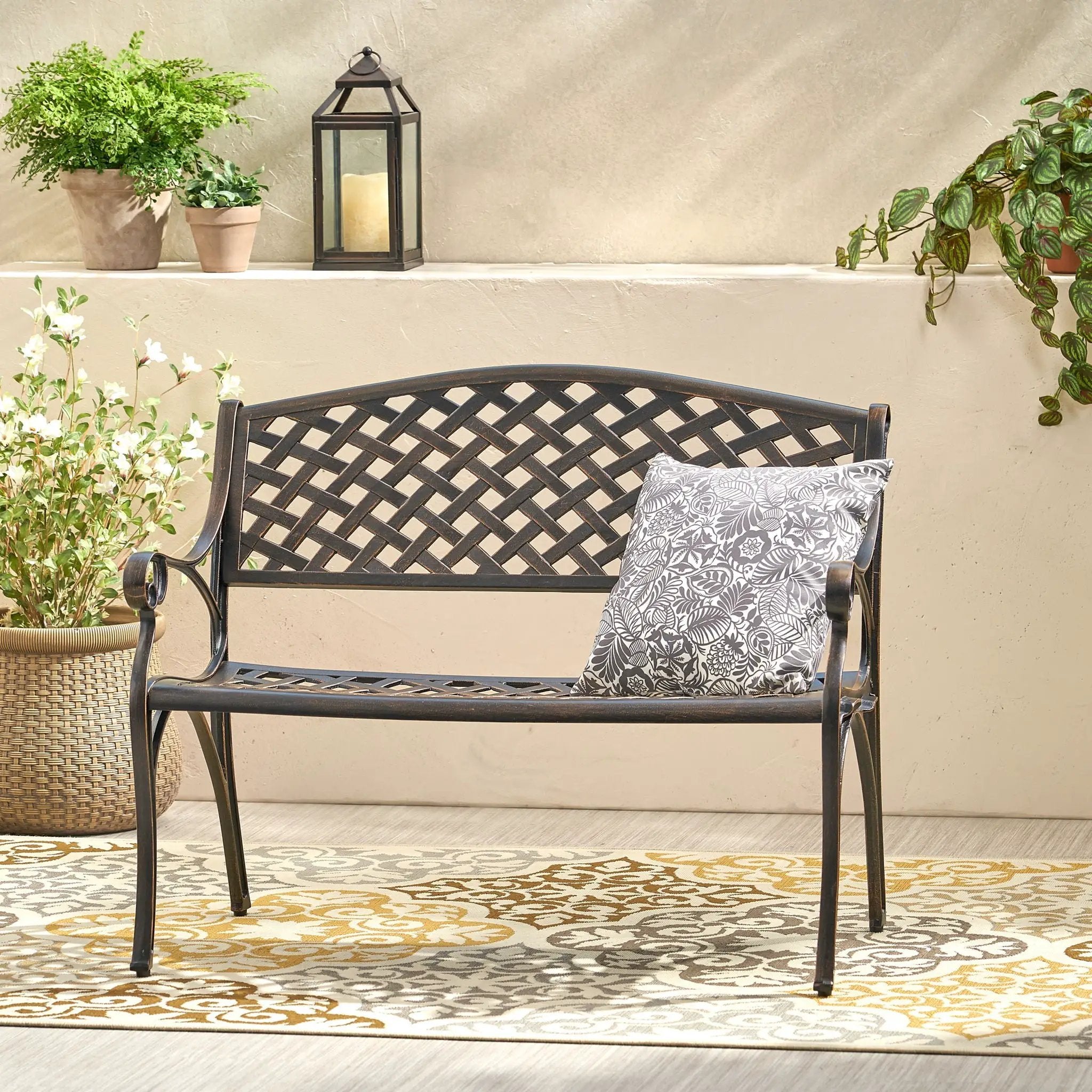 Spencer - Cast Bench - Copper by HouseOfZazla