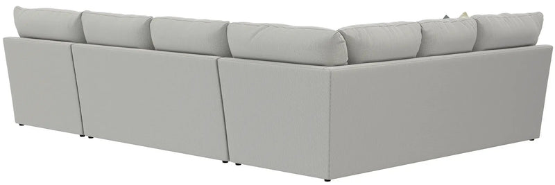 Stockbridge - Sectional With Comfort Coil Seating And 9 Accent Pillows Included by Unique Piece Furniture
