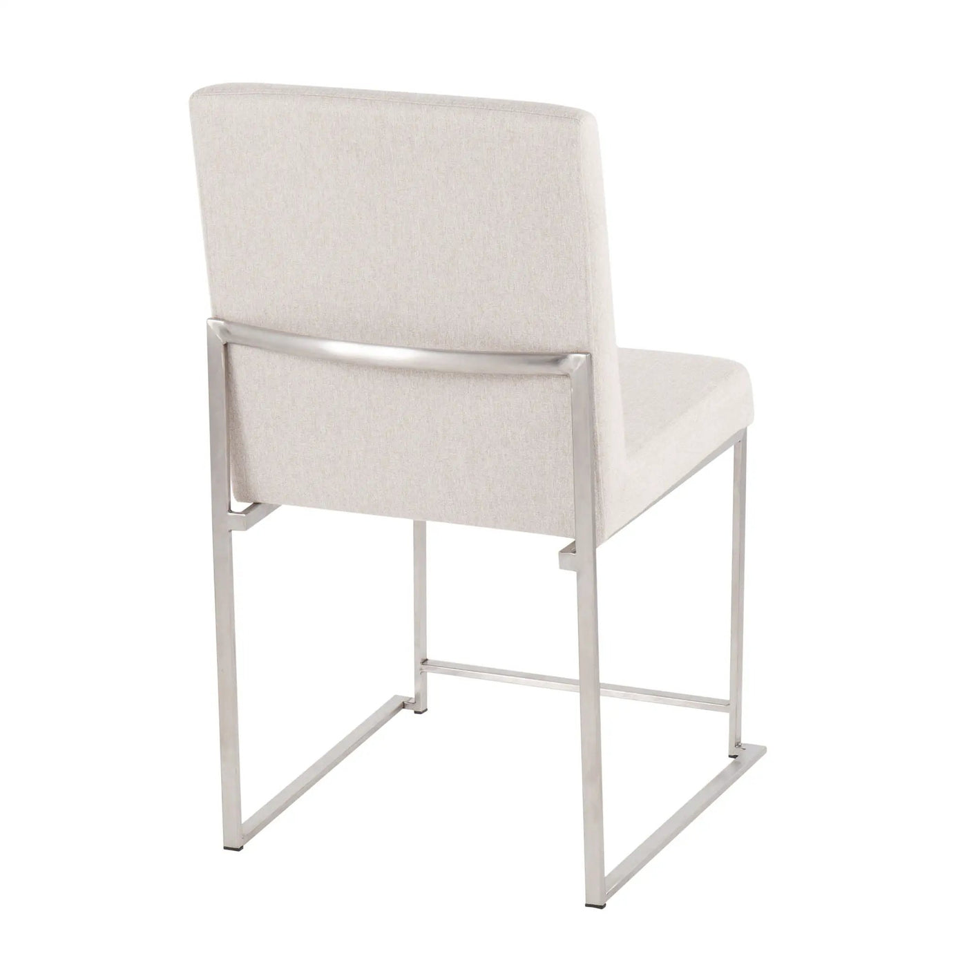 Fuji - Contemporary High Back Dining Chair, Modern Elegance (Set of 2) by HouseOfZazla
