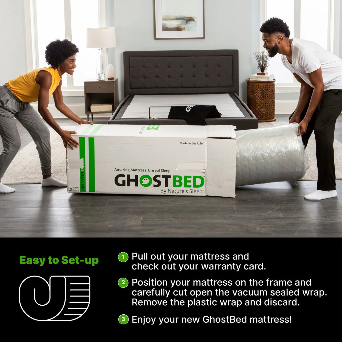 Essential - 11" Foam Mattress With Cooling Gel Memory Foam And Ghostflex Support by HouseOfZazla