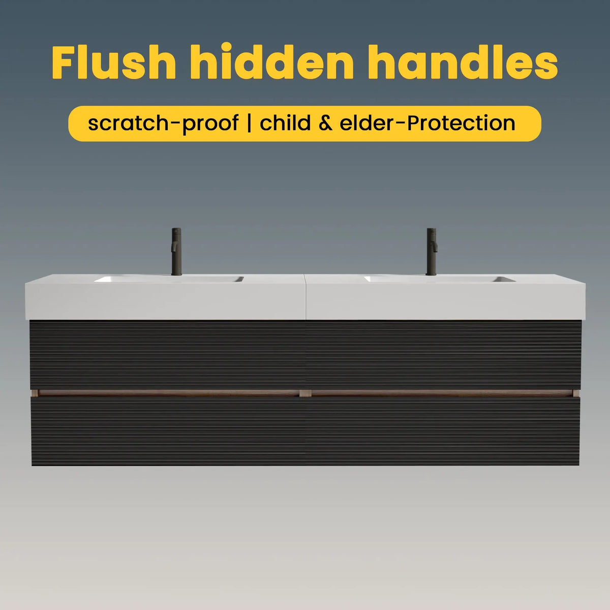 Grace 72'' Bathroom Vanity with Matt by HouseOfZazla