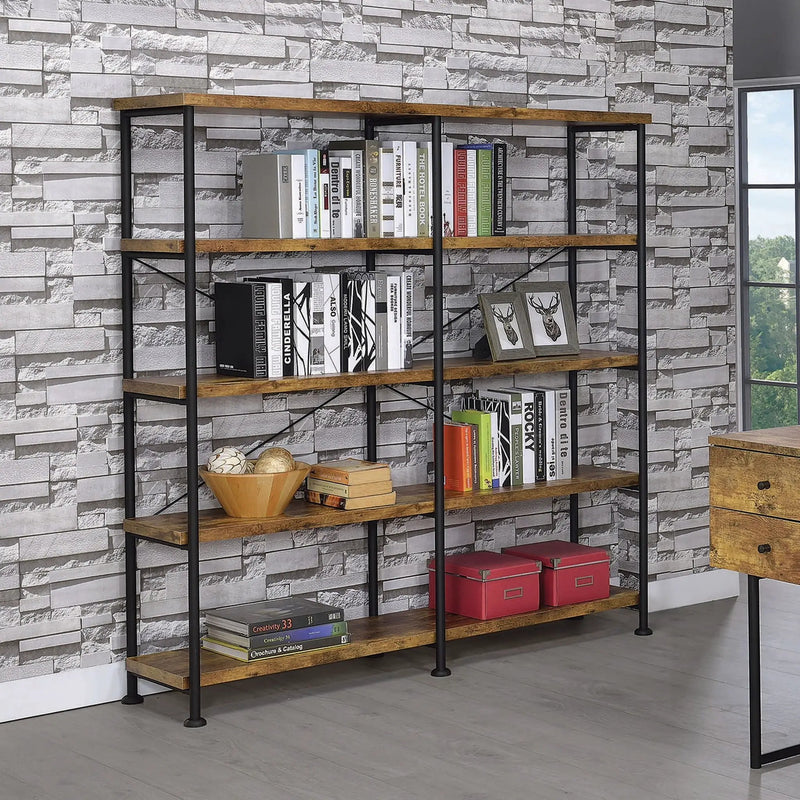 Double Wide Bookcase Shelves by HouseOfZazla