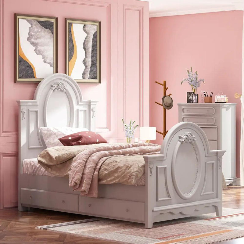 Flora - Panel Bed by Unique Piece Furniture