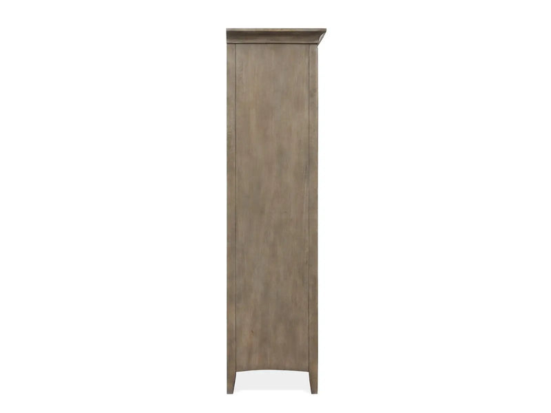Paxton Place - Wood Door Chest - Dove Tail Gray by Unique Piece Furniture