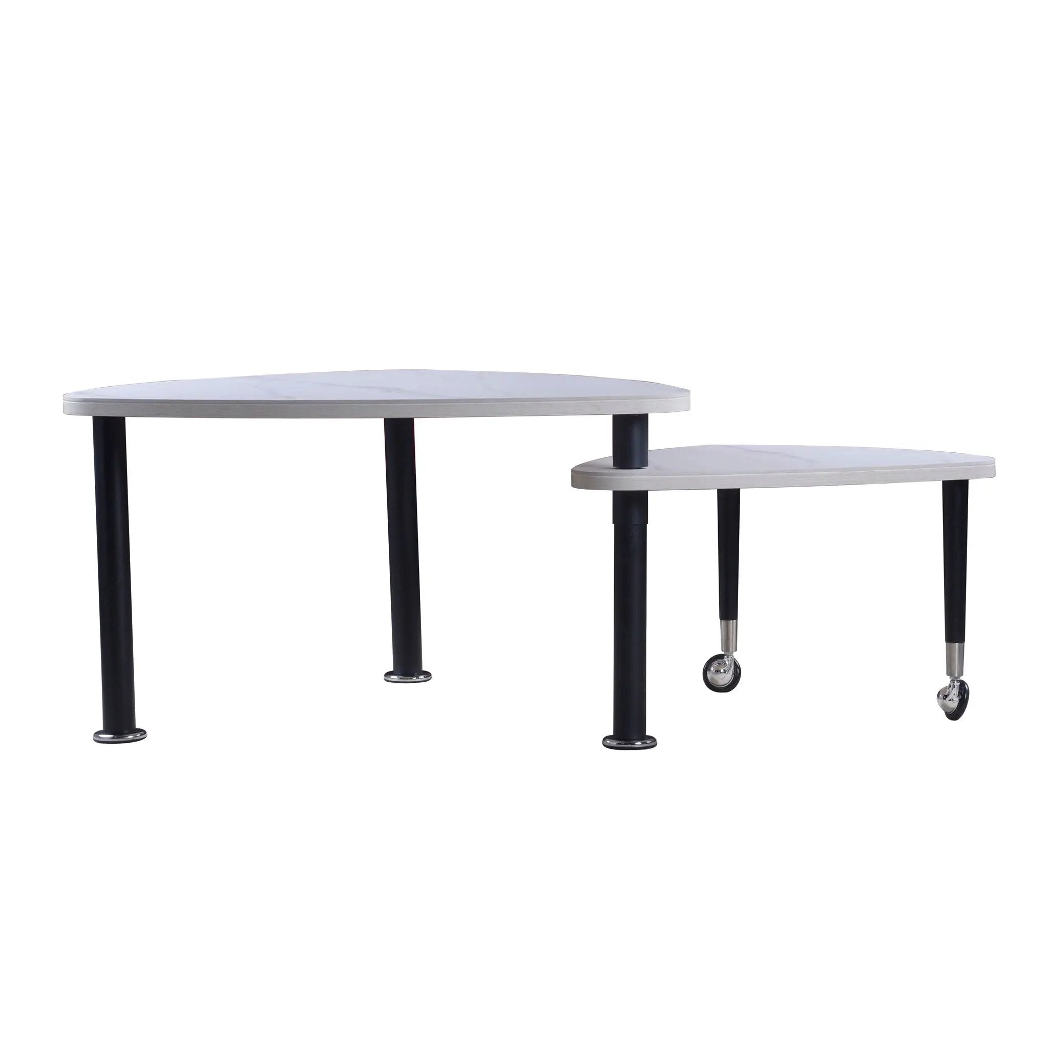 360 Degree Rotatable Coffee Table With Solid Legs by HouseOfZazla