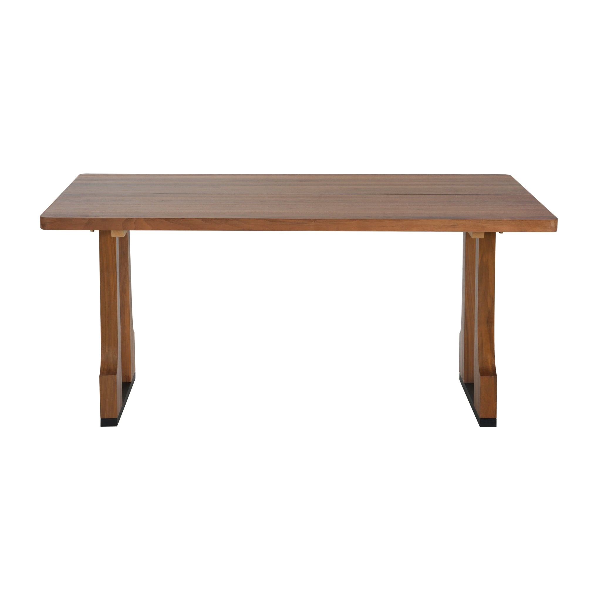 63" Rectangular Dining Table (Walnut) by HouseOfZazla