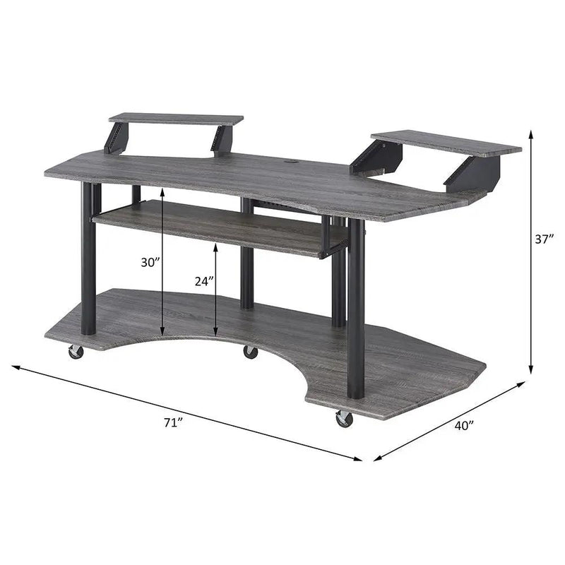 Eleazar - Music Recording Studio Desk by Unique Piece Furniture