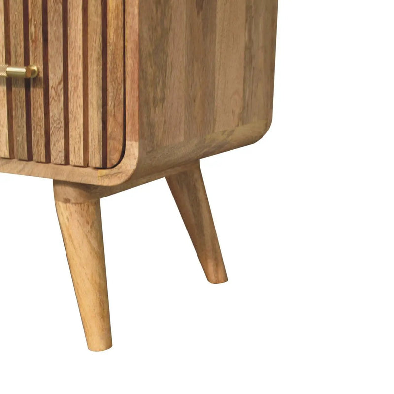 T Bar Ridged Chest - Brown by HouseOfZazla