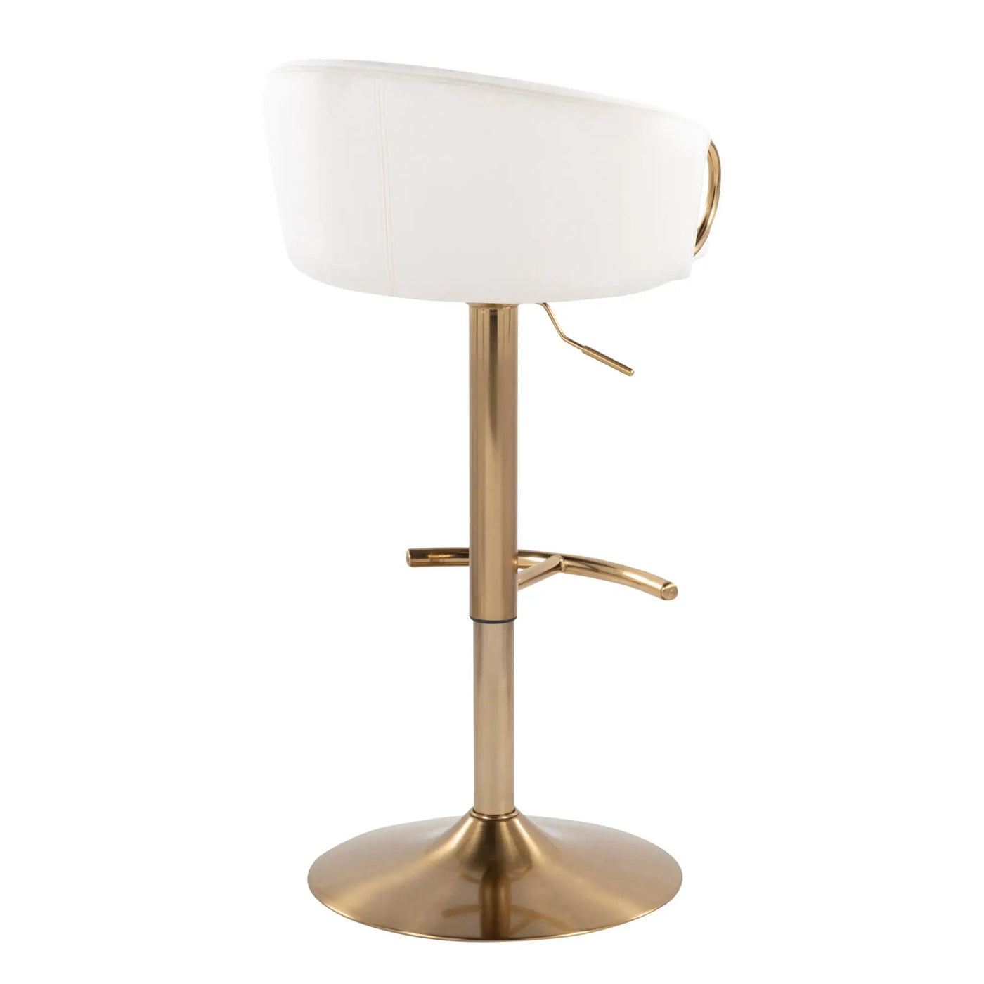 Claire - Contemporary / Glam Adjustable Bar Stool (Set of 2) by Unique Piece Furniture