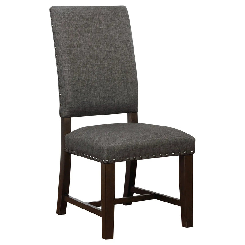 Ayers - Upholstered Side Chair (Set of 2) - Gray by HouseOfZazla