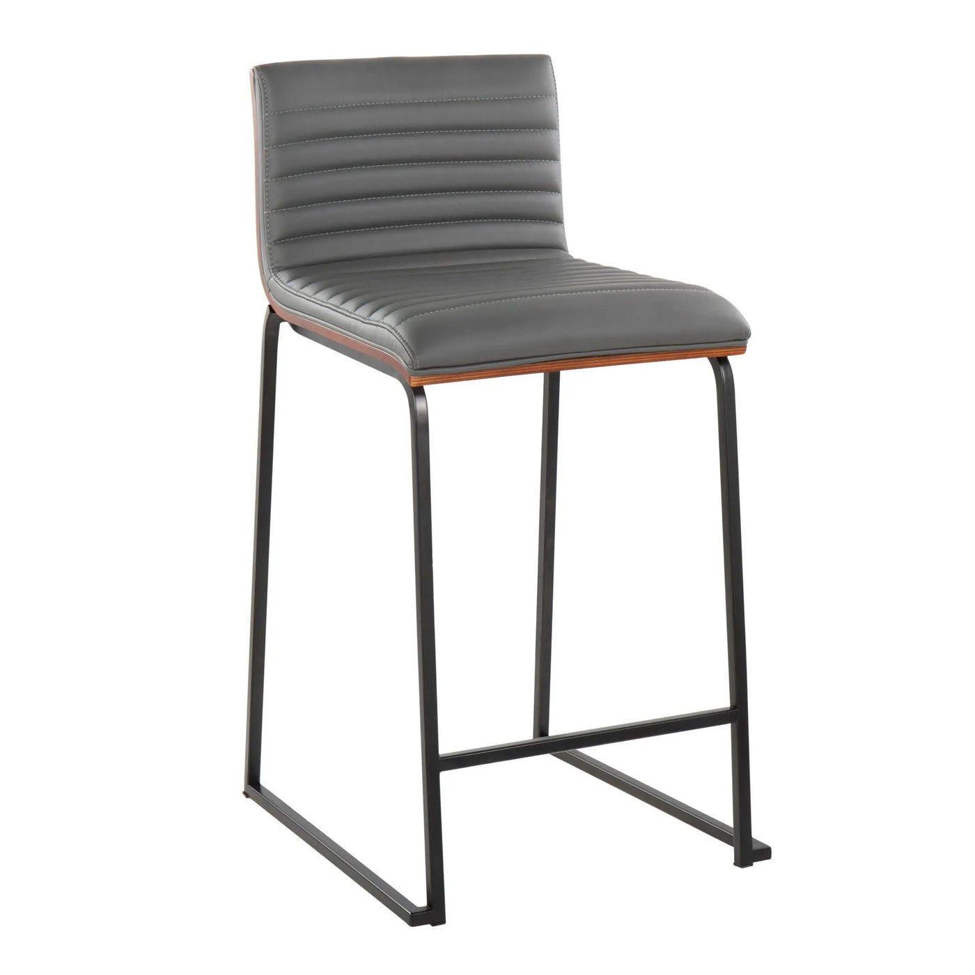 Mason Mara - Contemporary Fixed Height Quality Counter Stool (Set of 2) by HouseOfZazla