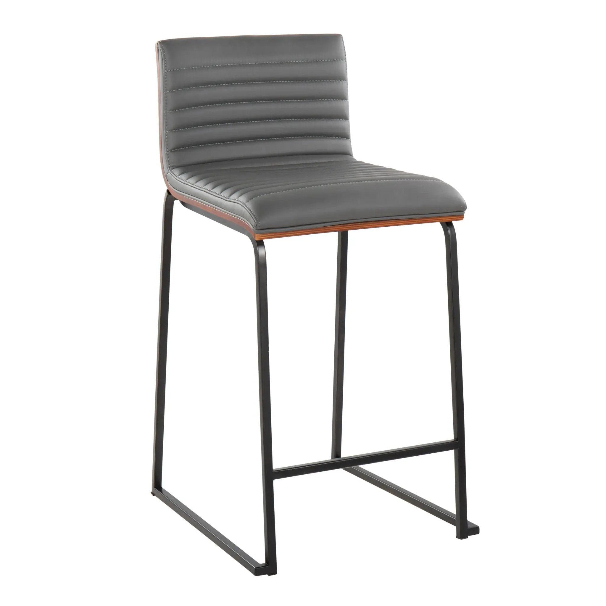 Mason Mara - Contemporary Fixed Height Quality Counter Stool (Set of 2) by HouseOfZazla
