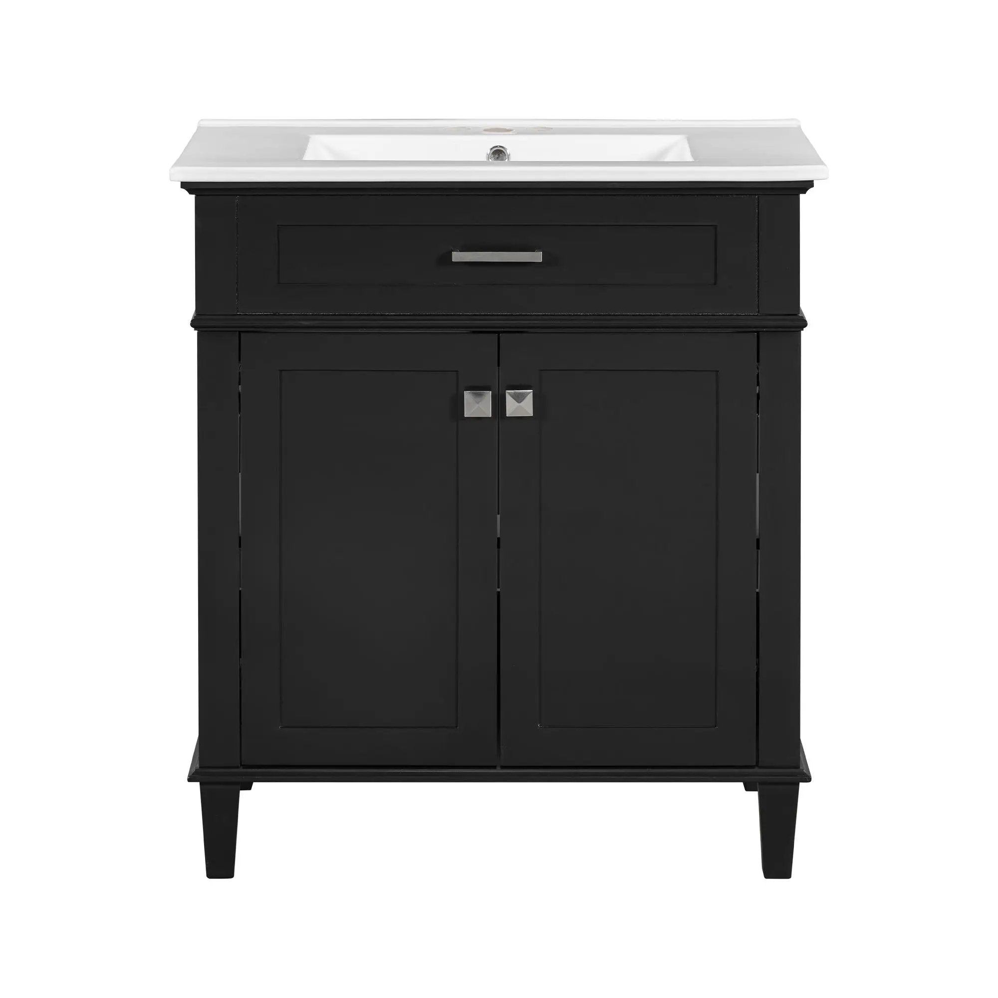 Bathroom Vanity With Ceramic Basin, Soft Close Door And Adjustable Shelves by Unique Piece Furniture