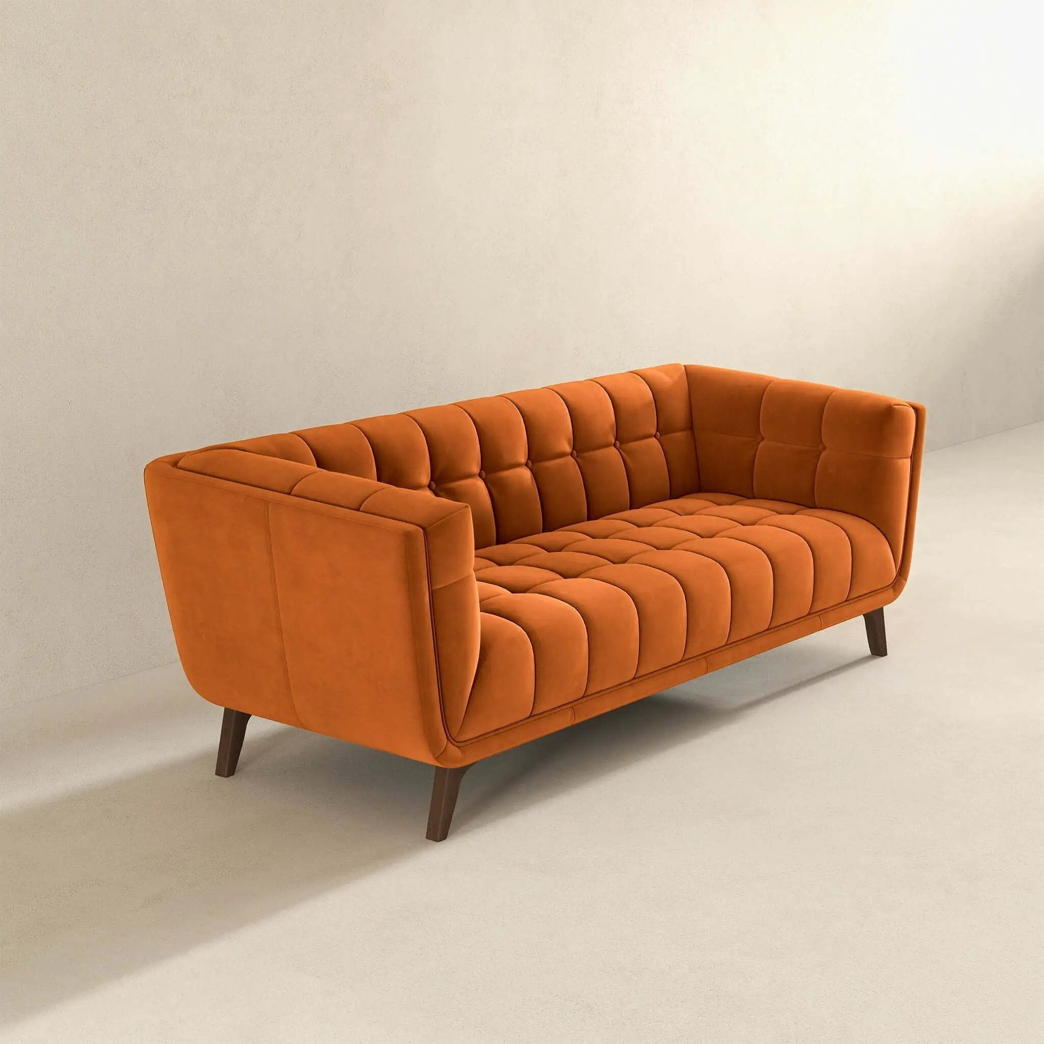 Addison - Mid-Century Modern Design Tufted Sofa by HouseOfZazla