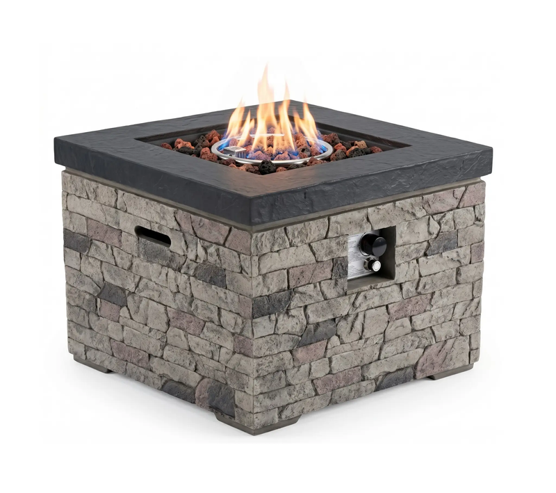 32-Inch Outdoor Fire Pit Table by HouseOfZazla
