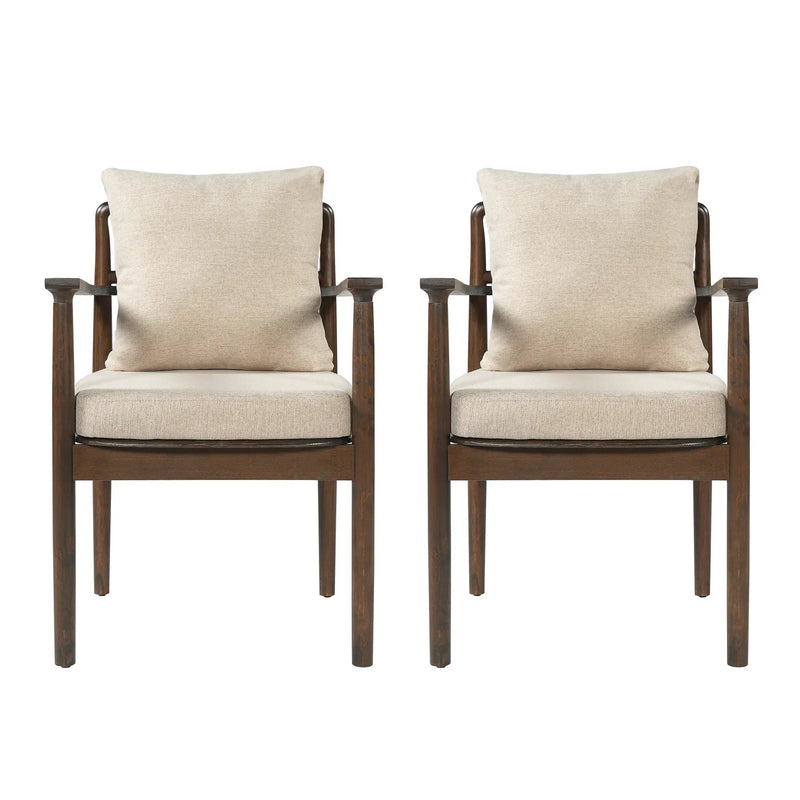 Mid-Century Modern Dining Chairs Set of 2 by HouseOfZazla