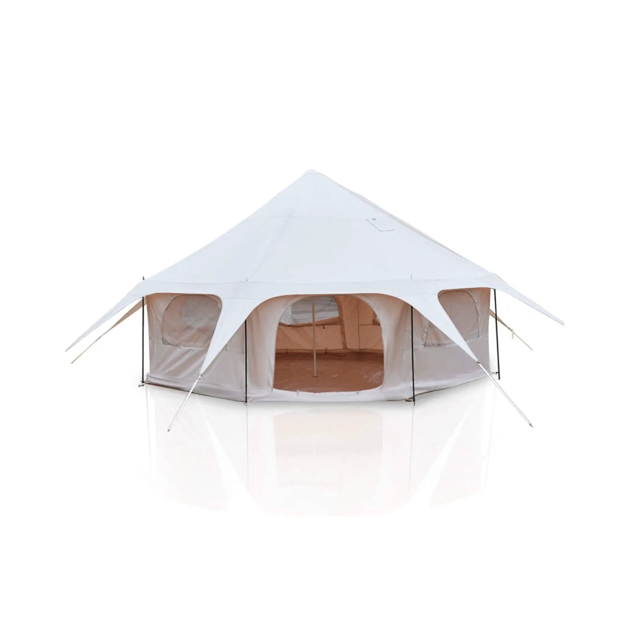 Large 15FT 600D Oxford Bell Tent With Stove Jack For Glamping And Camping (SAK10987) by SAKSBY WHOLESALE