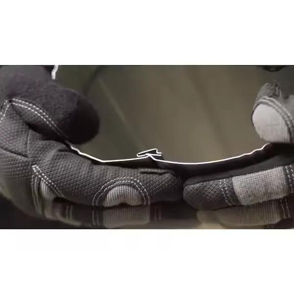 Open Box Master Flow 8 in. x 5 ft. Beaded Metal Duct Pipe by Selzalot