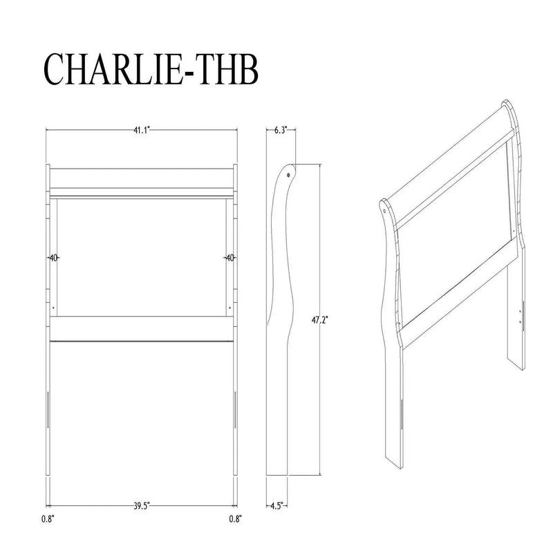 Charlston - Bed With LED by Unique Piece Furniture