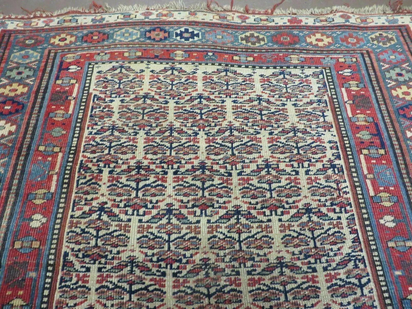 5' X 9' Antique Handmade Caucasian Kuba Wool Rug Veg Dye Runner Nice by Jewel Rugs